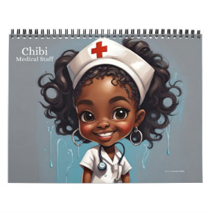 Calendrier du personnel Médicale de Chibi