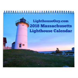 Calendrier du phare du Massachusetts 2018