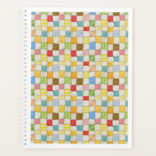 Calendrier du planificateur CRAZY QUILT 8.5x11