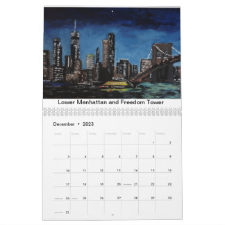 Calendrier du pont Brooklyn 2023