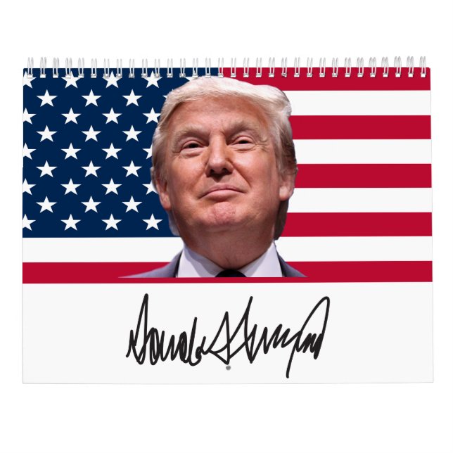 Calendrier du président Donald J Trump (Dos)