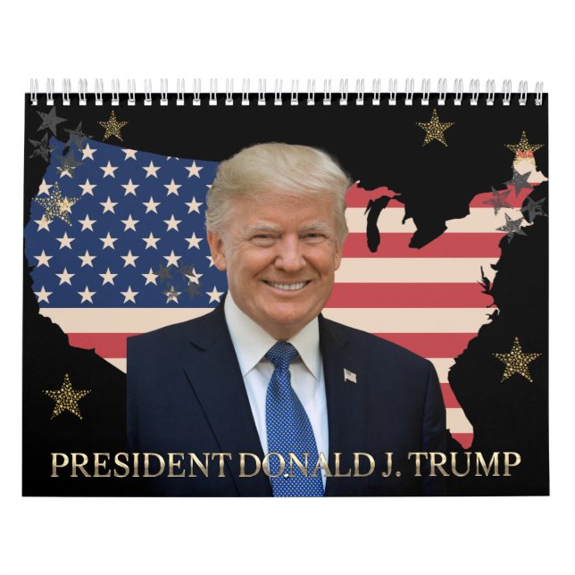 Calendrier du président Donald J. Trump 2025 (Protection)