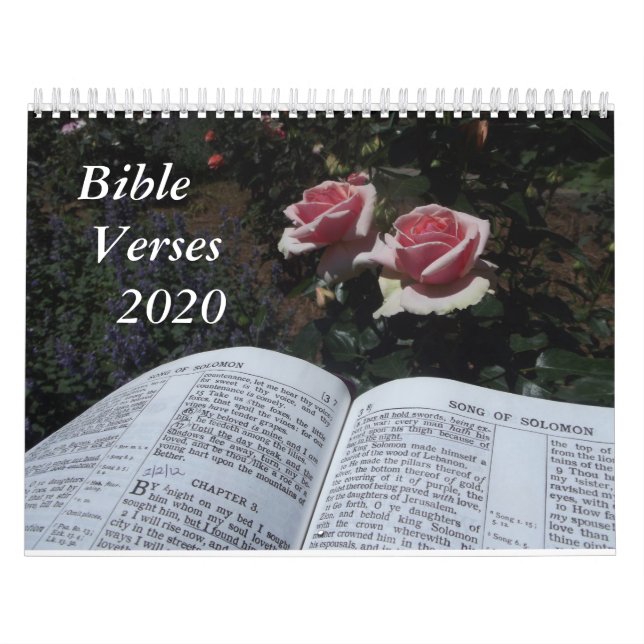 Calendrier du texte de la Bible (Protection)