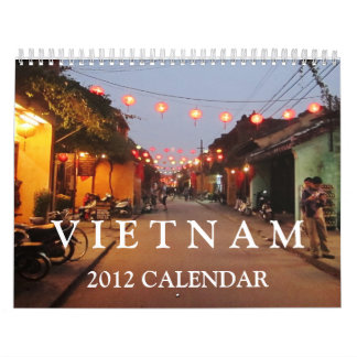 Calendrier du Vietnam 2012