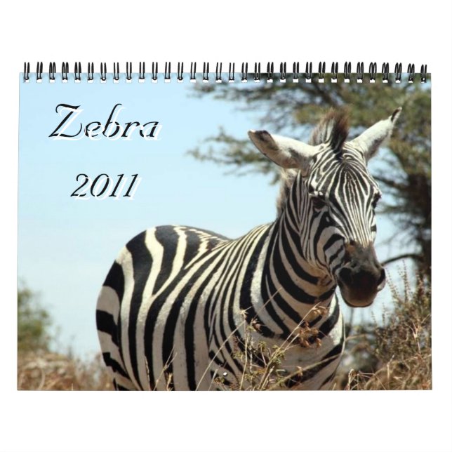 calendrier du zèbre 2011 (Protection)