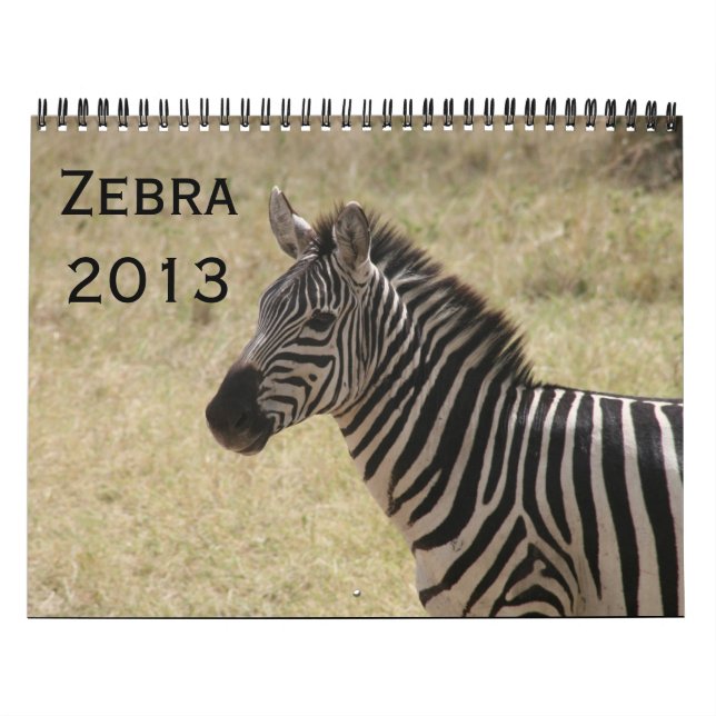calendrier du zèbre 2013 (Protection)