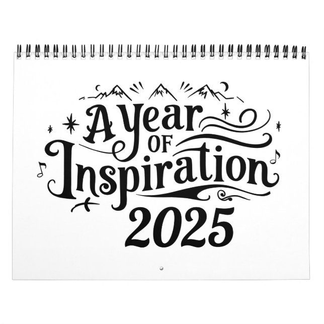 Calendrier d'une année d'inspiration (Protection)