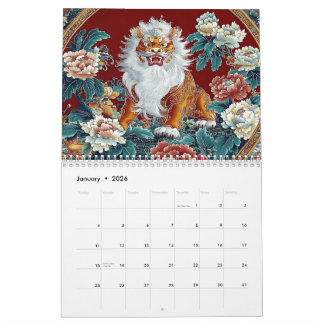 Calendrier Dynastie Flora
