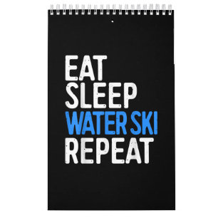 Calendrier Eat Sleep Water Ski