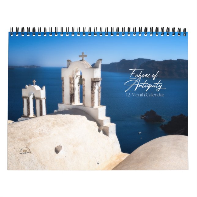 Calendrier Echoes of Antiquity 12-Month Calendar (Protection)