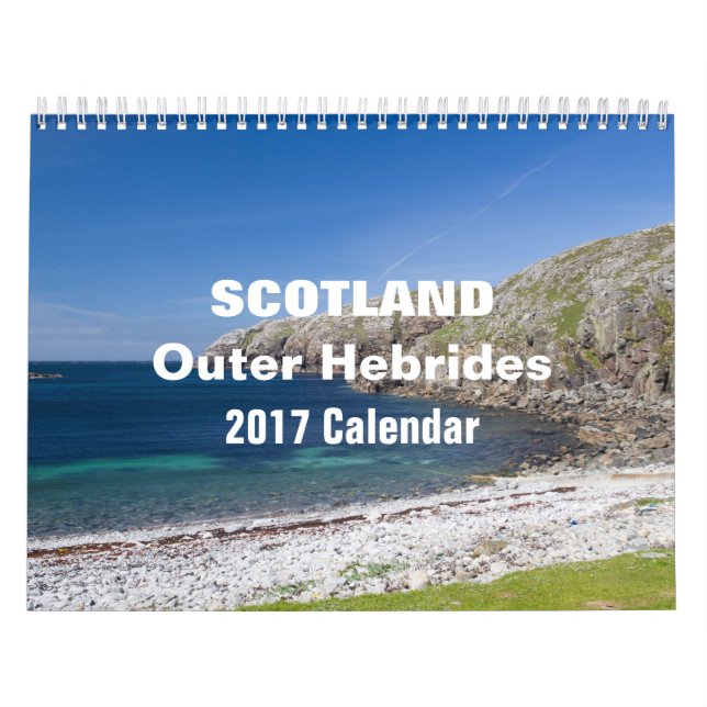 Calendrier Écosse Hébrides extérieures 2027 (Protection)