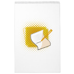 Calendrier Écriture Lover