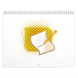 Calendrier Écriture Lover