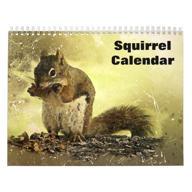 Calendrier Écureuil 2027 (Protection)