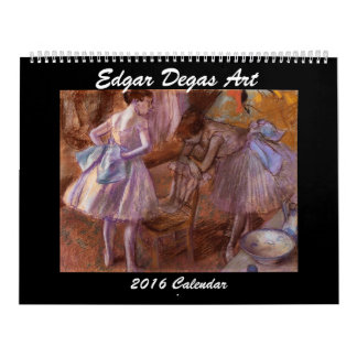 Calendrier Edgar Degas Art 2016