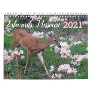 Calendrier Edwards, Missouri 2021