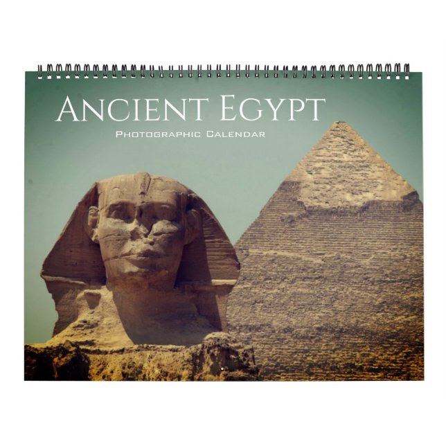 Calendrier Égypte ancienne 2027 grand format (Protection)