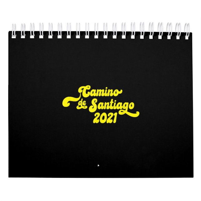 Calendrier El Camino De Santiago 2021 Chemin De Saint-Jacques (Protection)
