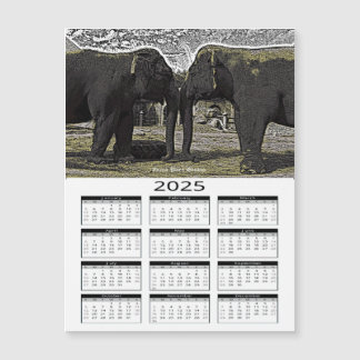 Calendrier Elephant Eyes 2025