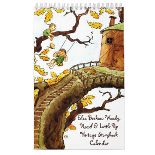 Calendrier Elsa Beskow Woody, Hazel & Little Pip Vintage