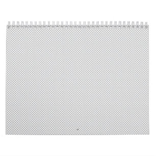 Calendrier Emballage cadeau gris moderne de Noël