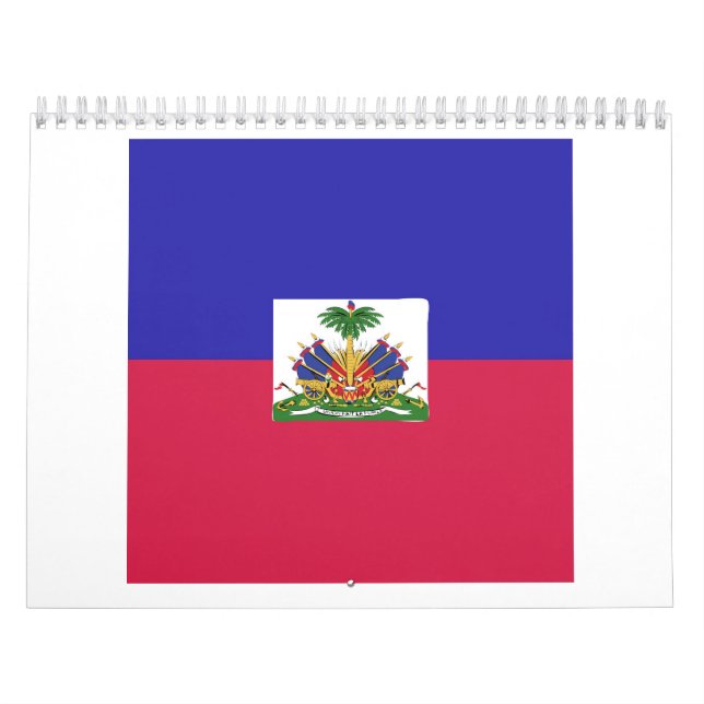 Calendrier Emblème du drapeau haïtien (Protection)