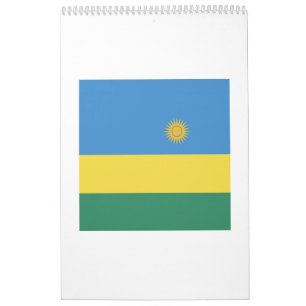 Calendrier Emblème du drapeau rwandais