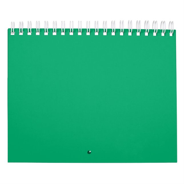 Calendrier Emerald Green Wall - Conception personn (Protection)