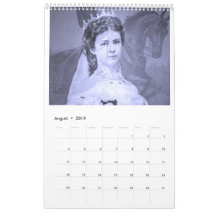 Calendrier Empress Elisabeth of Austria - Sisi