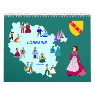 Calendrier en Lorraine, France