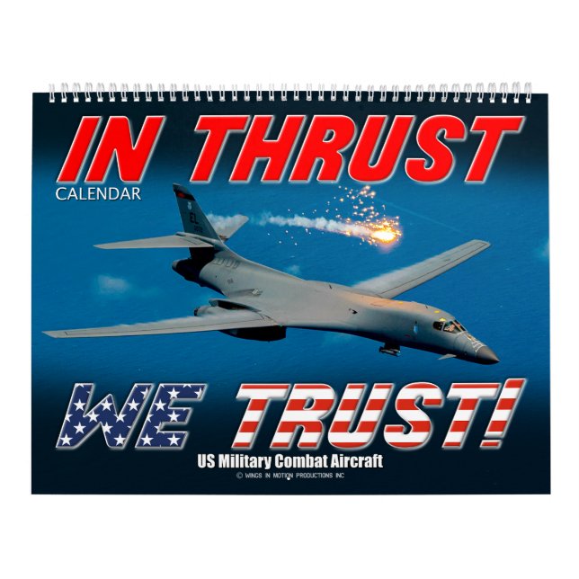 Calendrier EN PROPULSION NOUS CROYONS ! - Avions de combat mi (Protection)