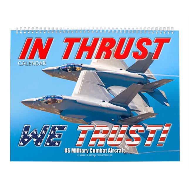 Calendrier EN PROPULSION NOUS CROYONS ! - Avions de combat mi (Protection)