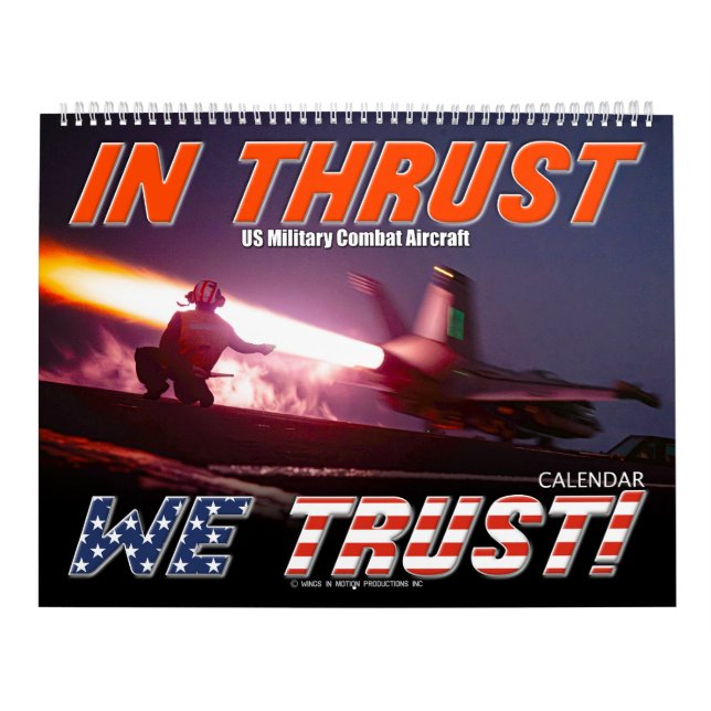 Calendrier EN PROPULSION NOUS CROYONS ! - Avions de combat mi (Protection)