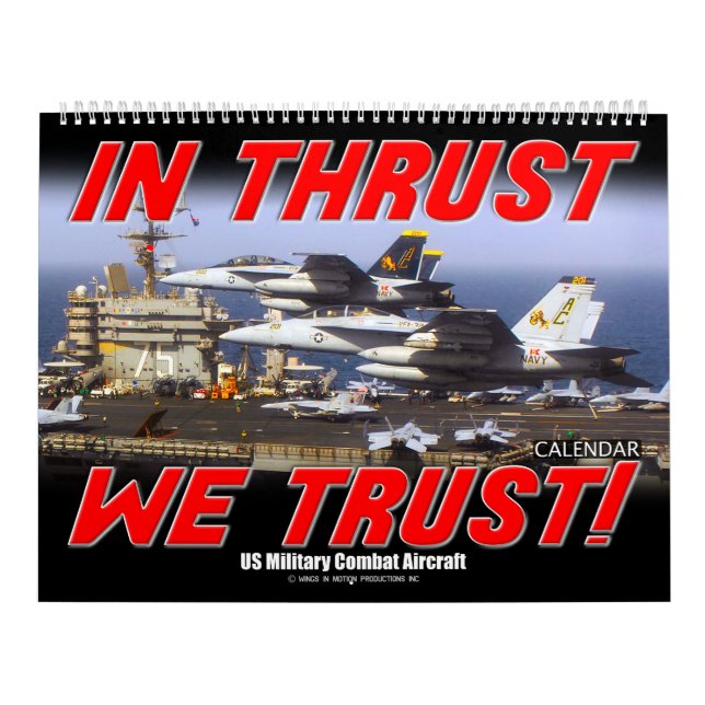 Calendrier EN PROPULSION NOUS CROYONS ! - Avions de combat mi (Protection)