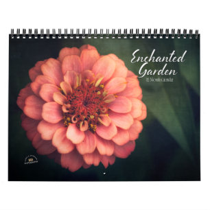 Calendrier Enchanté de Jardin sur 12 Mois