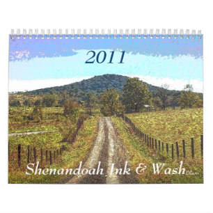 Calendrier Encre et lavage 2011 de Shenandoah