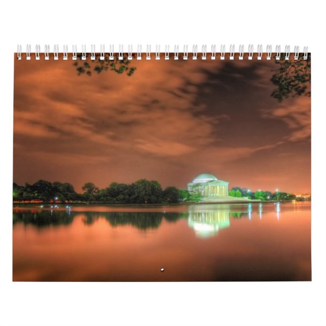 Calendrier Endroits impressionnants et Lanscapes du monde (Protection)