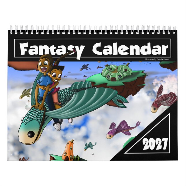 Calendrier Enfants Afro-Américains 2027 (Protection)