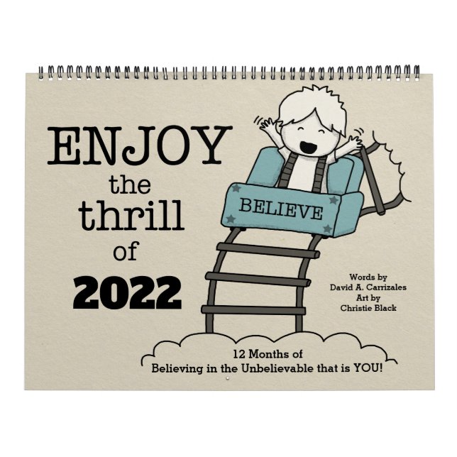 Calendrier Enjoy the Thrill of 2022 (Large) Calendar (Protection)