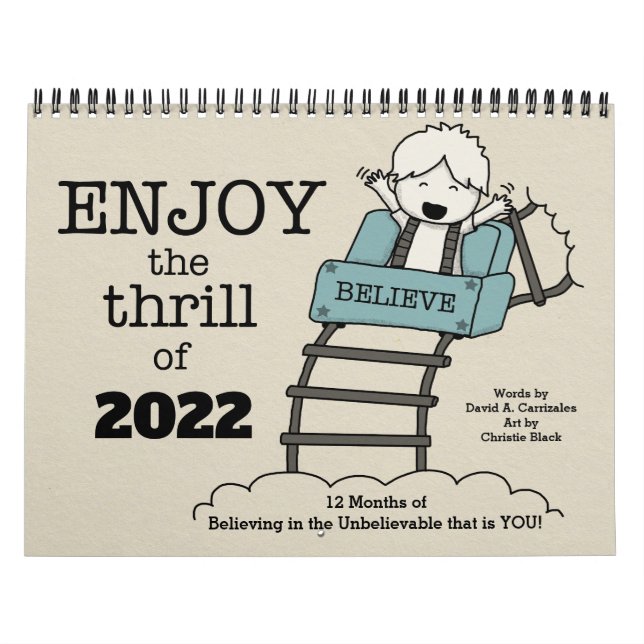 Calendrier Enjoy the Thrill of 2022 (Medium) Calendar (Protection)
