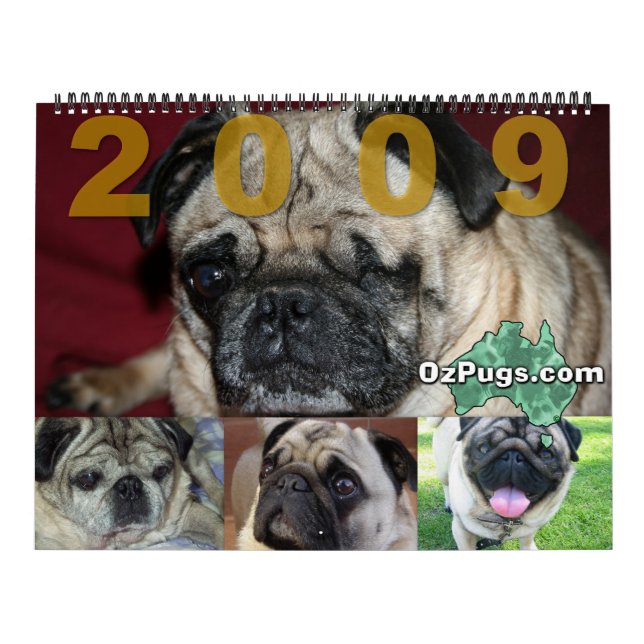 Calendrier énorme OzPugs 2009 (Protection)