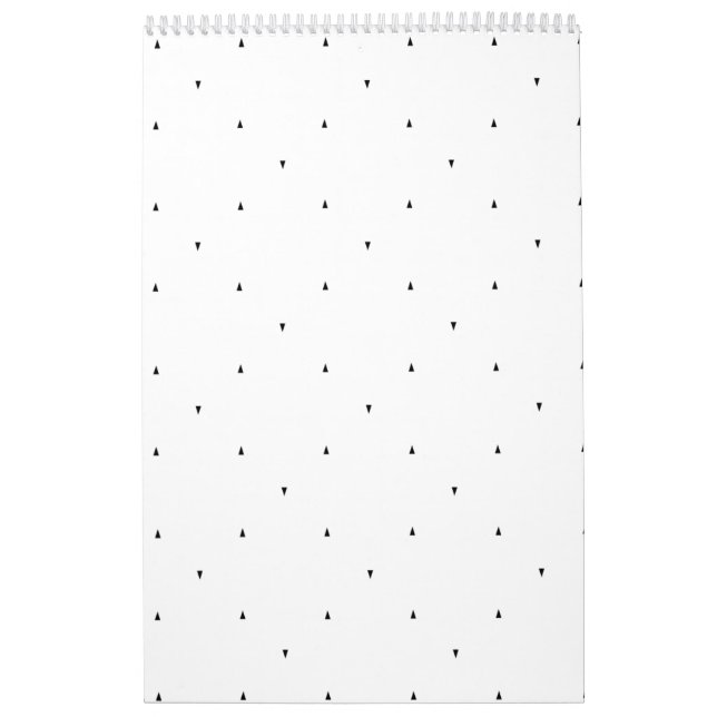 Calendrier Ensemble de dossiers à motif triangulaire minimali (Protection)