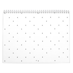 Calendrier Ensemble de dossiers à motif triangulaire minimali