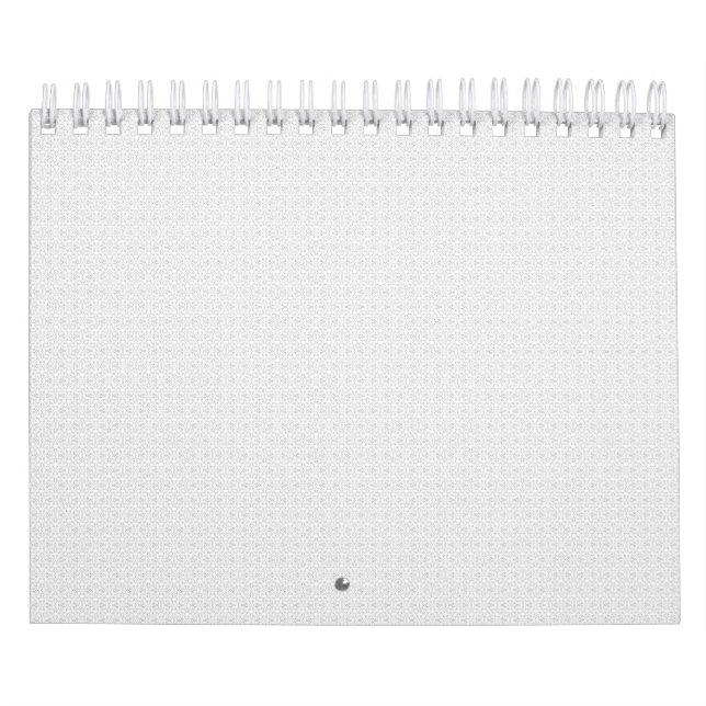 Calendrier Ensemble de dossiers de fichiers à monogramme blan (Protection)
