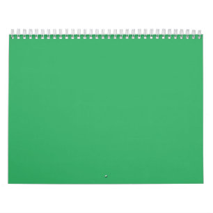 Calendrier Épingle à bouton vert émeraude personnalisée