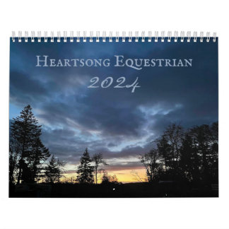 Calendrier équestre Heartsong 2024