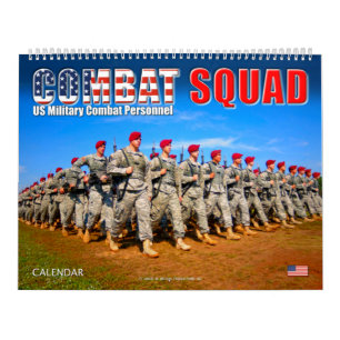 Calendrier ESCADRE DE COMBAT - Personnel de combat militaire