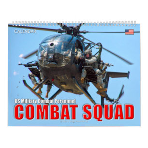 Calendrier ESCADRE DE COMBAT - Personnel de combat militaire