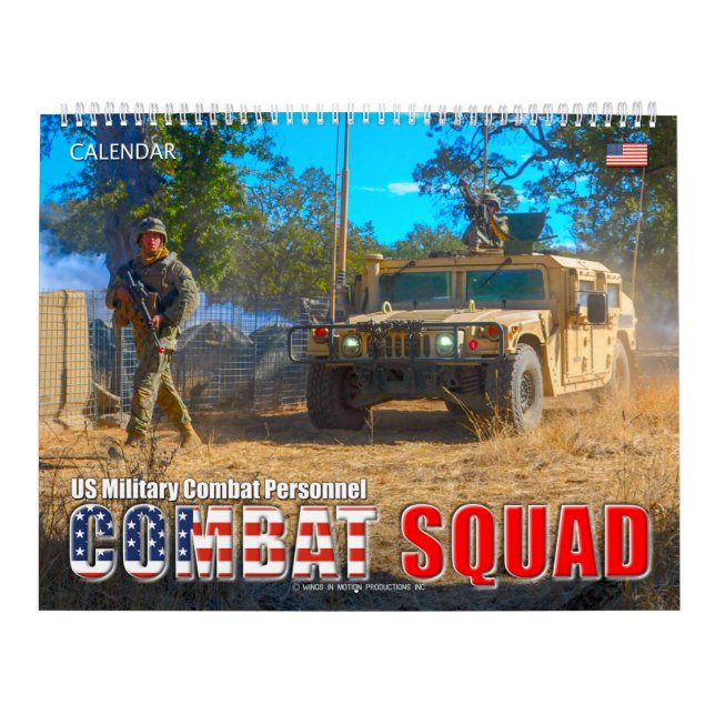 Calendrier ESCADRE DE COMBAT - Personnel de combat militaire  (Protection)