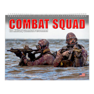 Calendrier ESCADRE DE COMBAT - Personnel de combat militaire